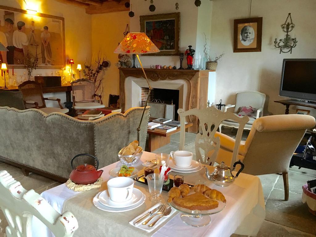 Les Volets Bleus Bed & Breakfast Арконг Екстериор снимка