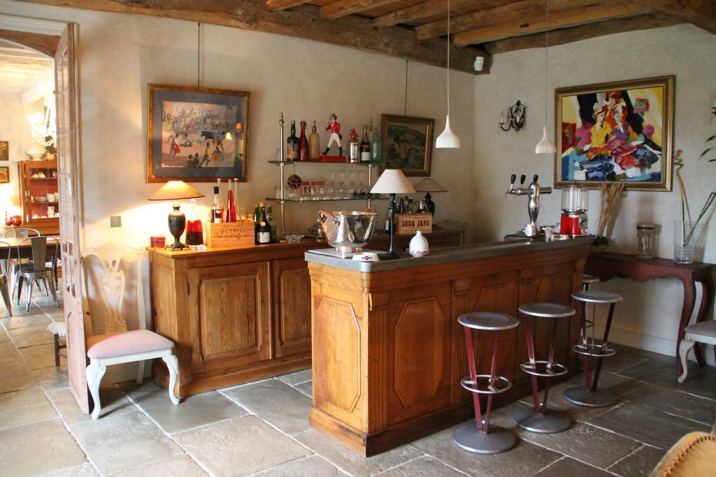 Les Volets Bleus Bed & Breakfast Арконг Екстериор снимка